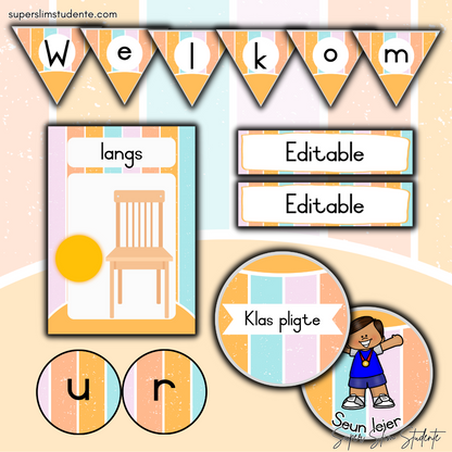 Hello Sunshine Classroom Theme (Foundation Phase)