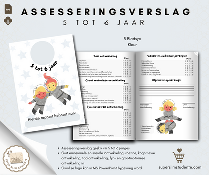 Report Card: 5 to 6 Years [Choose Language]
