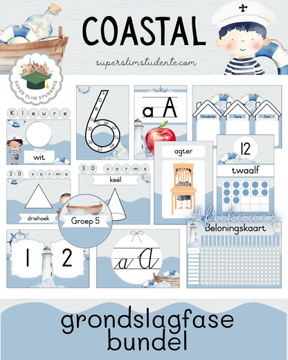 Coastal Theme / Foundation Phase Bundle [Choose Language]