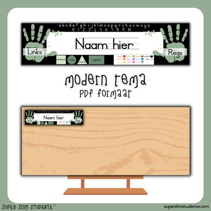 Editable Name Placemats (Different Options)