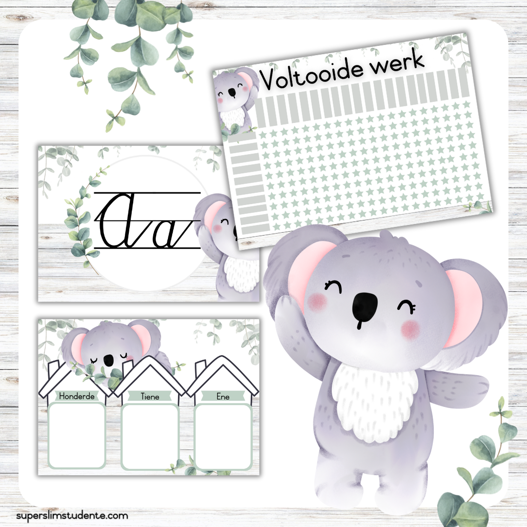 Koala Classroom Theme (Foundation Phase)