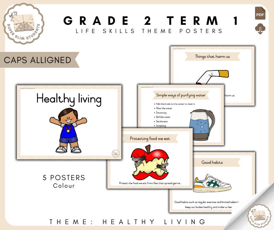 Grade 2 Term 1: Healthy Living [Choose Language]