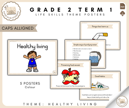 Grade 2 Term 1: Healthy Living [Choose Language]