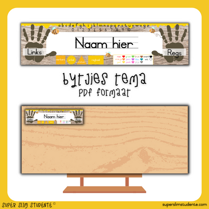 Editable Name Placemats (Different Options)