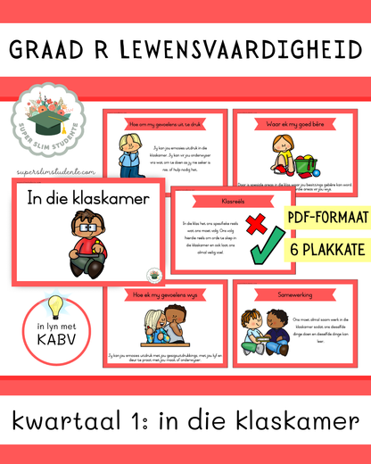 Grade R Term 1: In The Classroom [Choose Language]