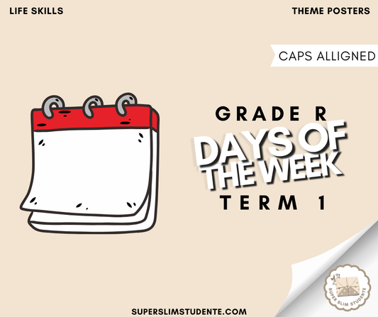 Grade R Term 1: Days of the week [Choose Language]