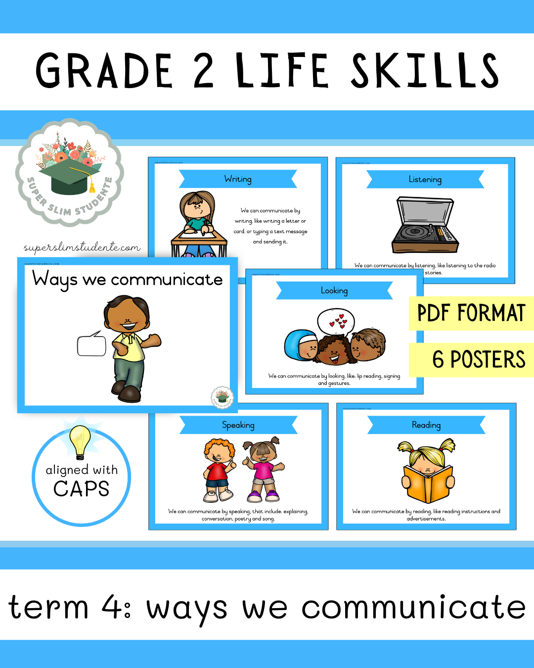 Grade 2 Term 4: Ways we communicate  [Choose Language]
