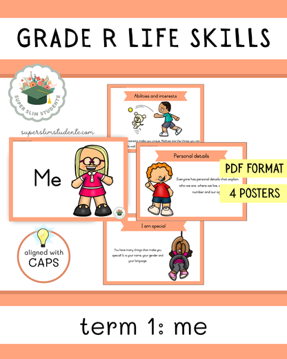 Grade R Term 1: Me [Choose Language]