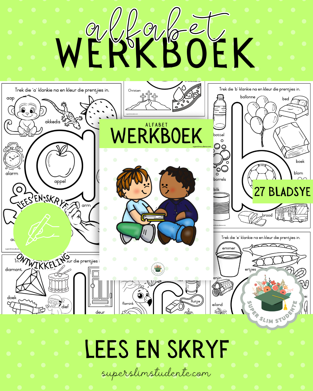 Workbook: My Alphabet (Choose Language)