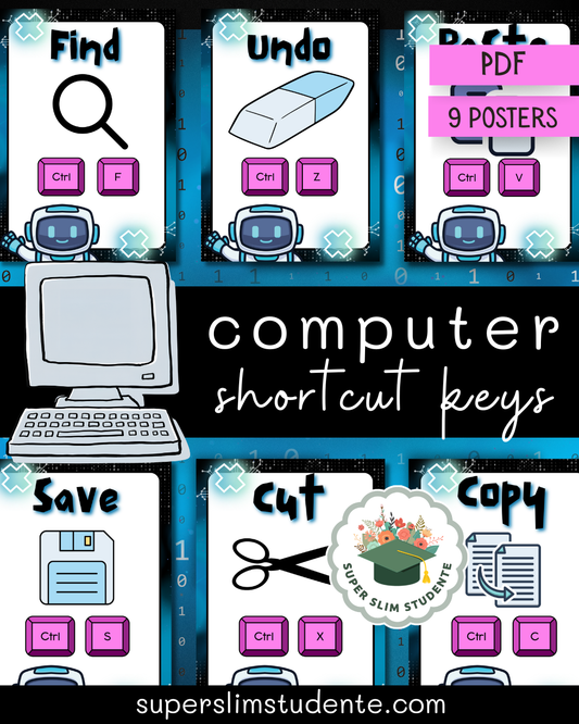 Computer Shortcut Keys [Choose Language]