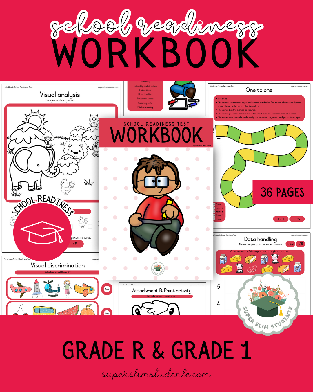 Workbook: School Readiness Test [Choose Language]