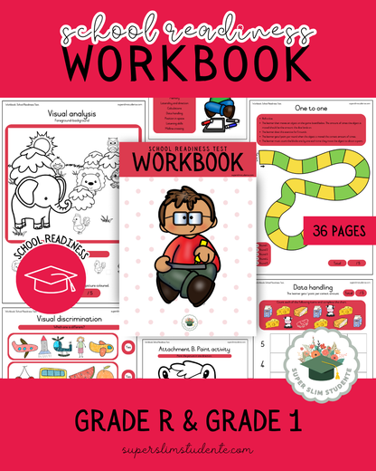 Workbook: School Readiness Test [Choose Language]