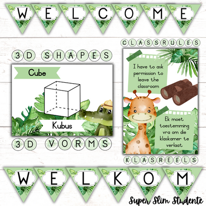 Safari Classroom Theme (Foundation Phase)