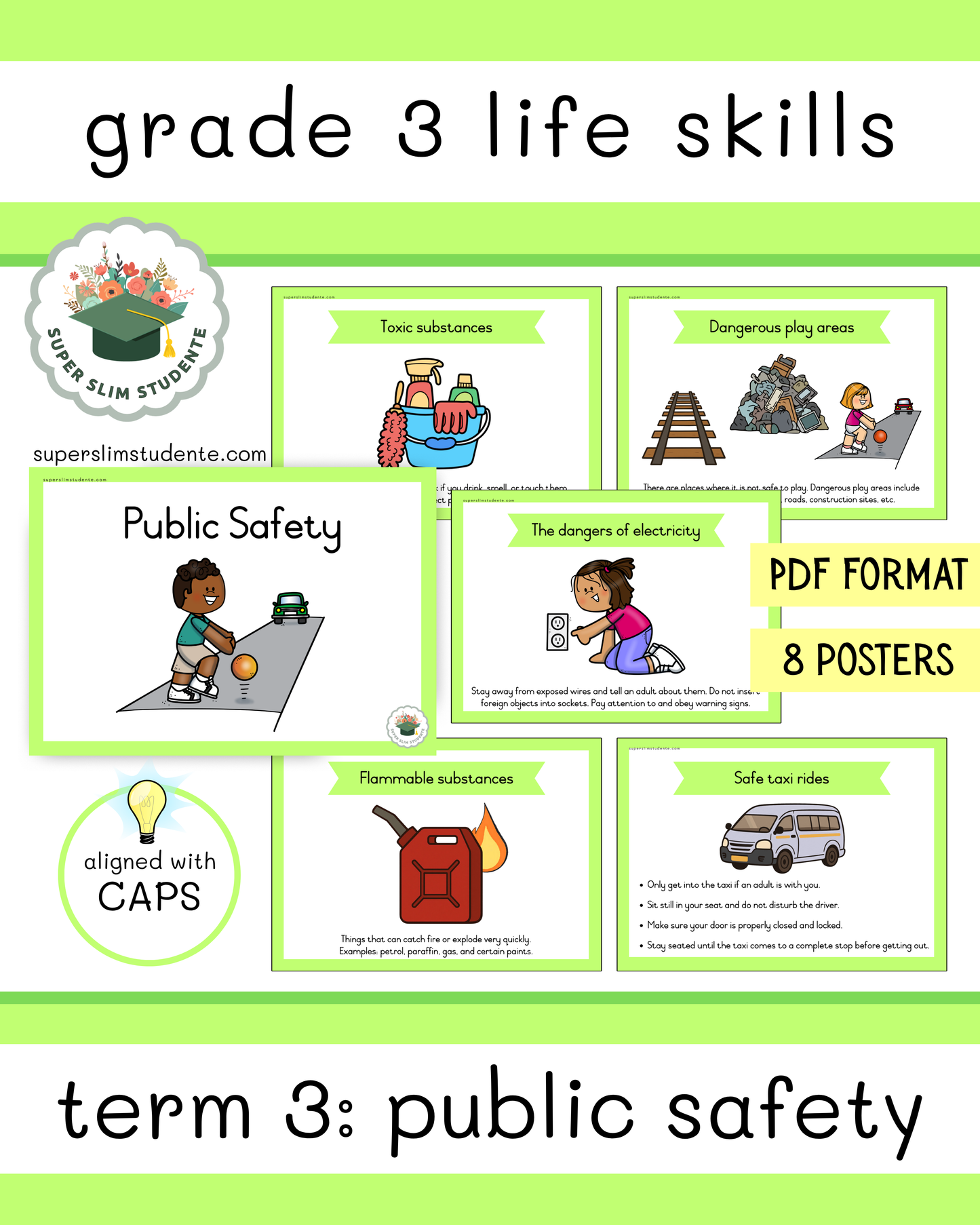 Grade 3 Term 3: Public Safety [Choose Language]