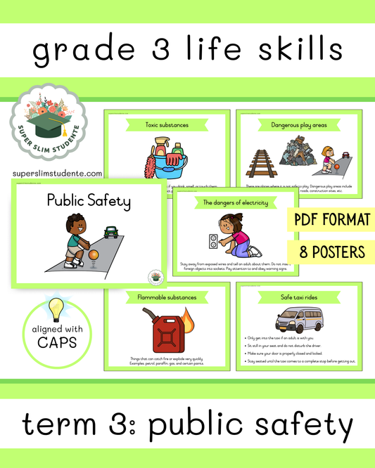 Grade 3 Term 3: Public Safety [Choose Language]