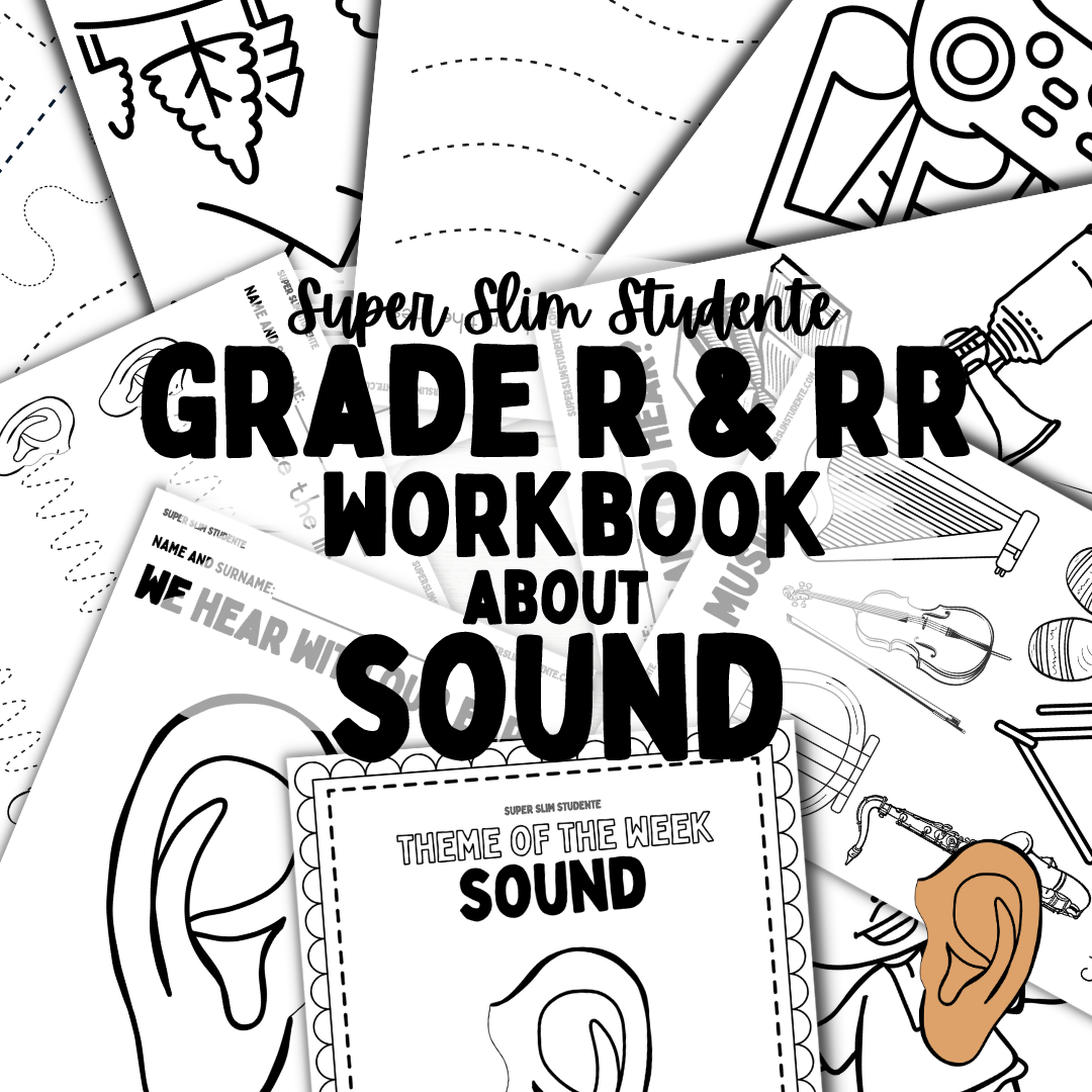 Grade R & RR Workbook: Sound – Super Slim Studente