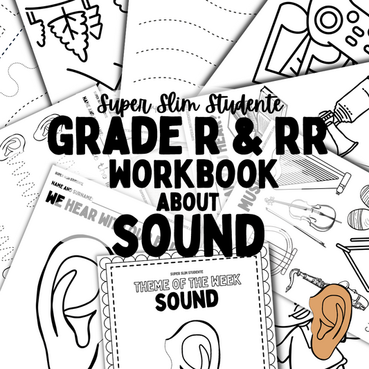 Grade R & RR Workbook: Sound
