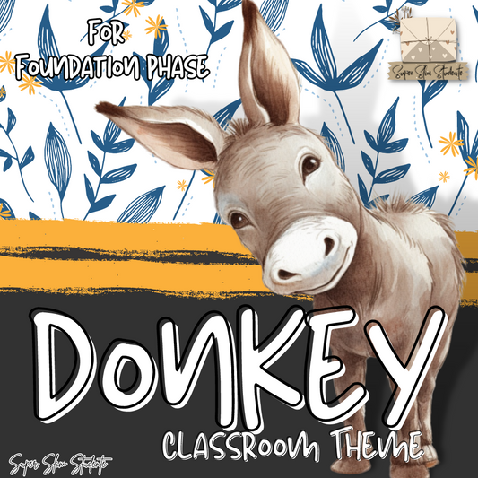 Donkey Classroom Theme (Foundation Phase)