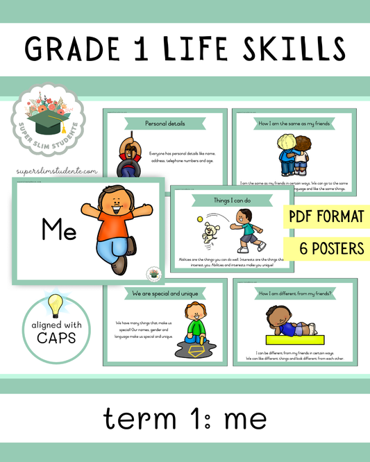 Grade 1 Term 1: Me [Choose Language]