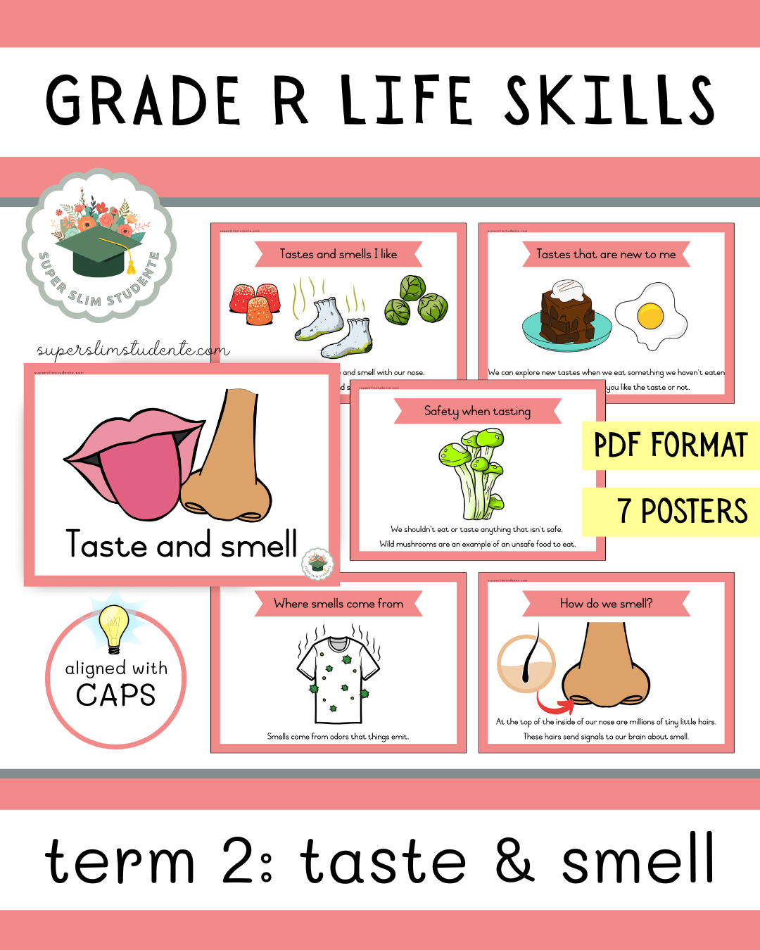 Grade R Term 2: Taste & Smell [Choose Language]