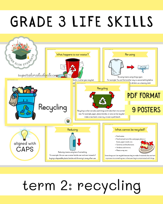 Grade 3 Term 2: Recycling [Choose Language]