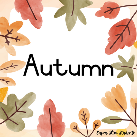 Autumn Theme Posters