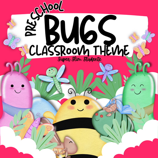 Bugs Classroom Theme (Preschool Version)