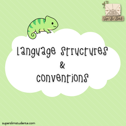 Language Structures and Conventions