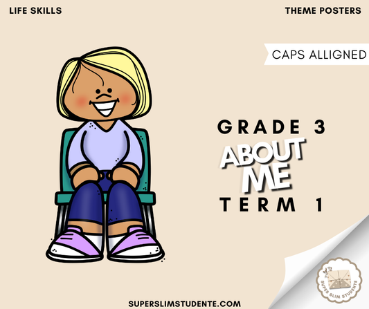 Grade 3 Term 1: About Me [Choose Language]