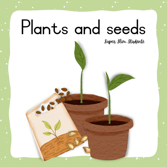 Plants and seeds Theme Posters