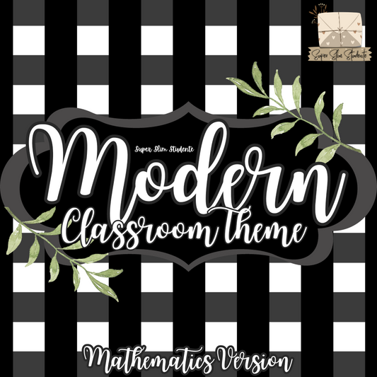 Modern Classroom Theme (Mathematics Version)