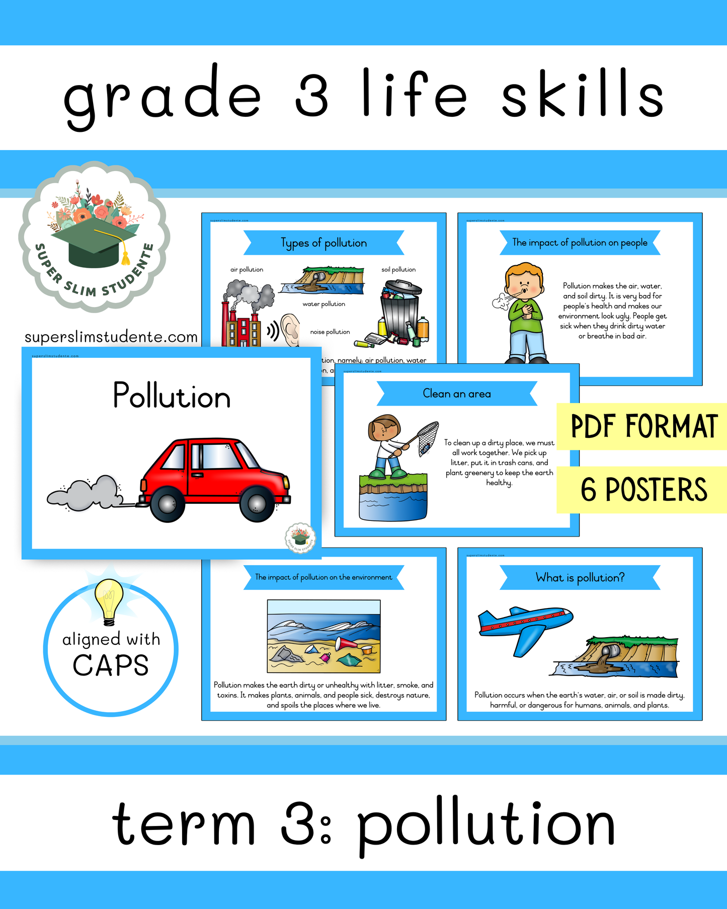 Grade 3 Term 3: Pollution [Choose Language]