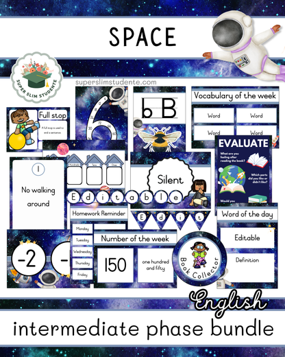 Space Theme / Intermediate Phase Bundle [Choose Language]