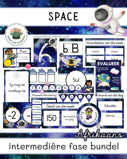 Space Theme / Intermediate Phase Bundle [Choose Language]