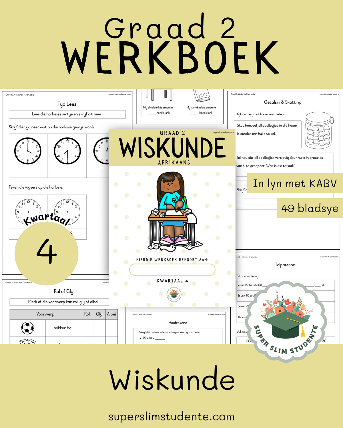 Gr. 2 Werkboek: Wiskunde [Kwartaal 4]
