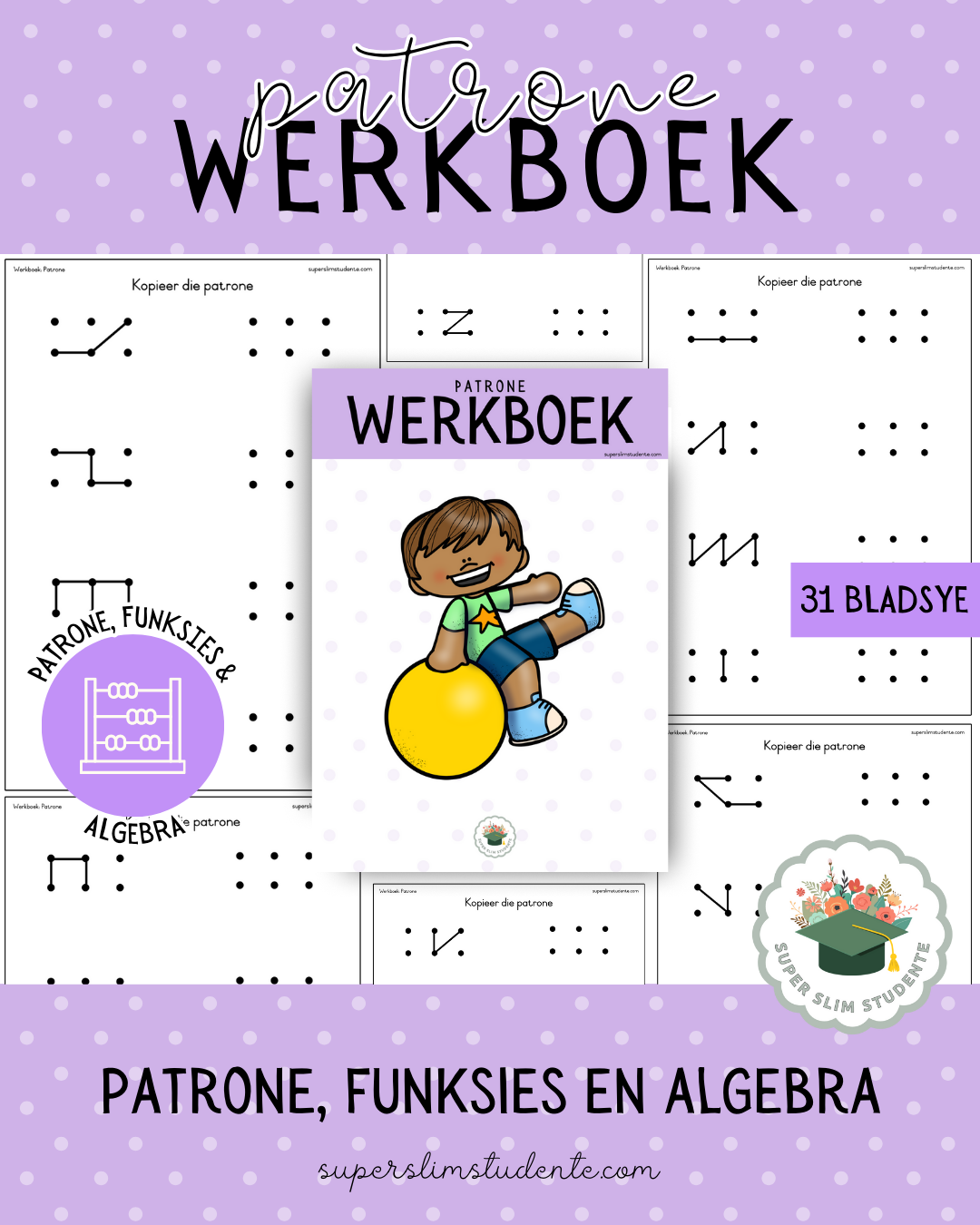 Workbook: Dot Line Patterns (Choose Language)