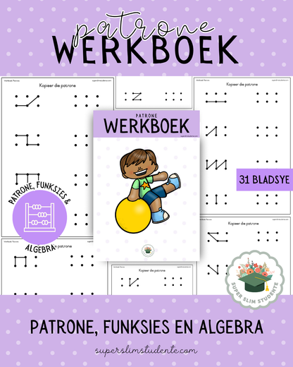 Workbook: Dot Line Patterns (Choose Language)