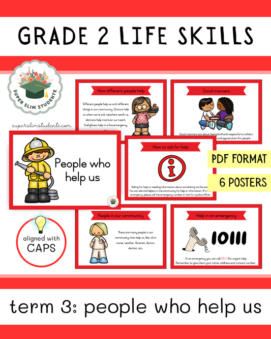 Grade 2 Term 3: People who help us [Choose Language]