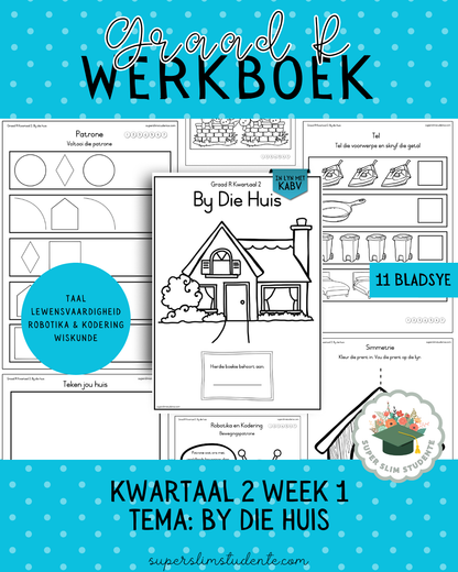 Gr. R Term 2 Workbook: At Home [Choose Language]