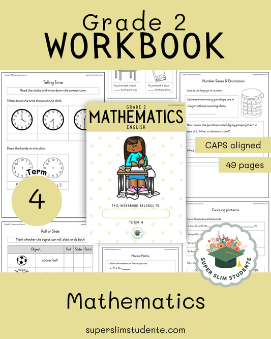 Gr. 2 Workbook: Mathematics [Term 4]