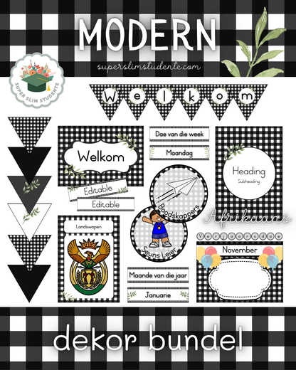 Modern Theme / Decor Bundle [Choose Language]