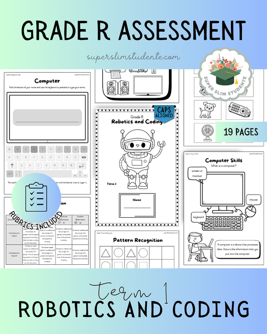 Gr. R Term 1 Assessment: Robotics & Coding [Choose Language]