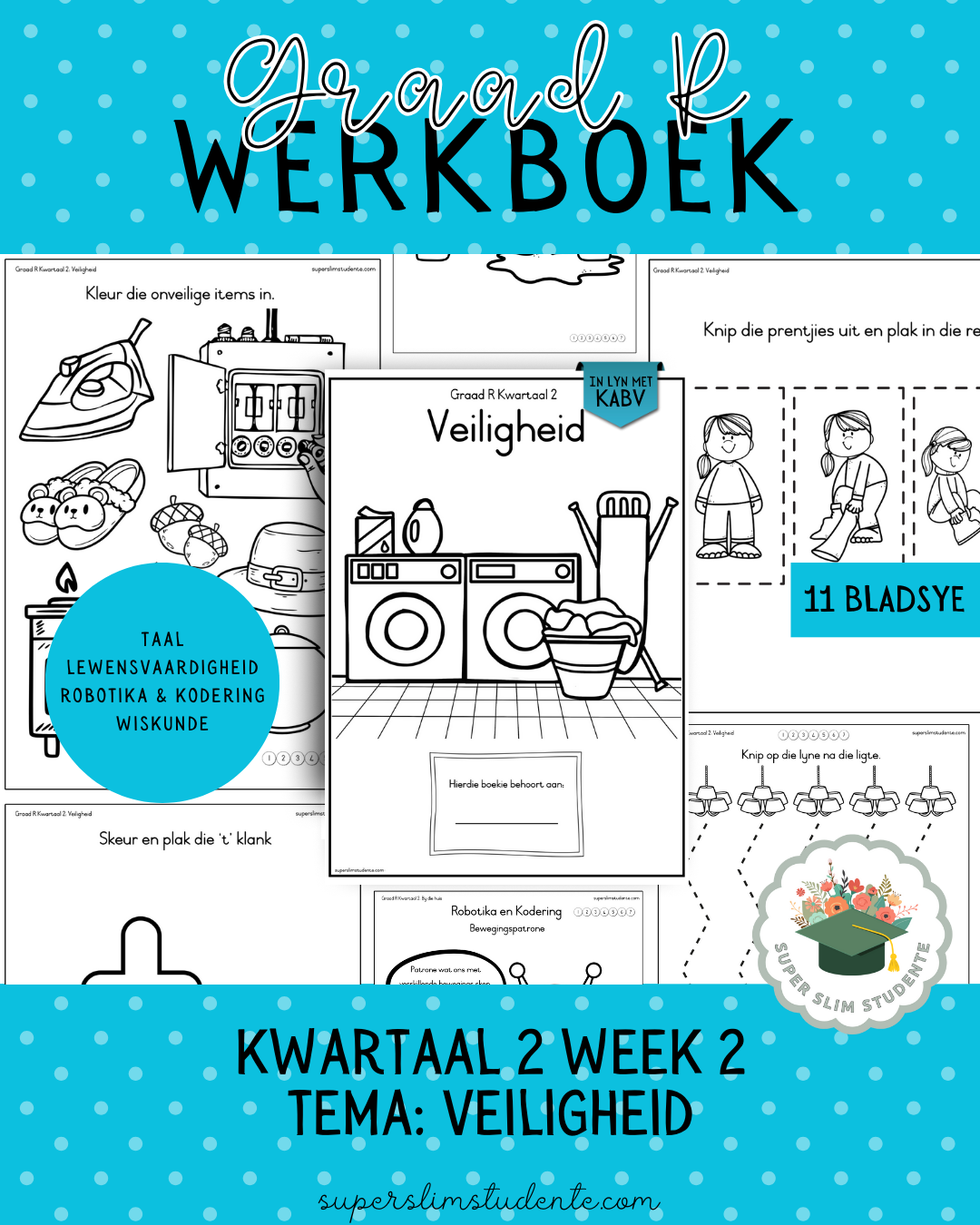 Gr. R Term 2 Workbook: Safety [Choose Language]