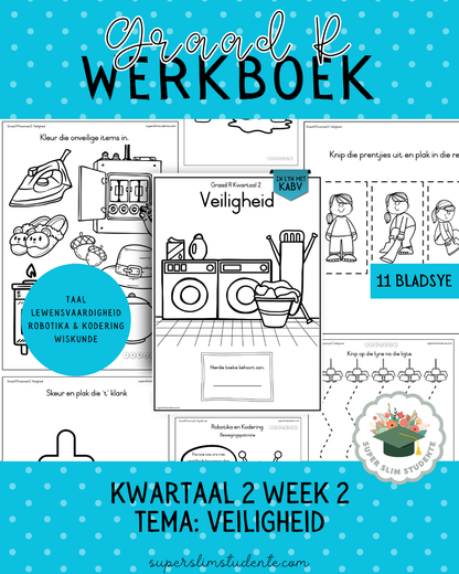 Gr. R Term 2 Workbook: Safety [Choose Language]