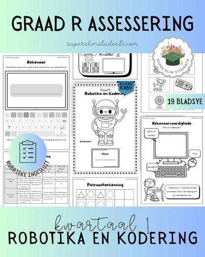 Term 1: Grade R Robotics & Coding Assessment [Choose Language]