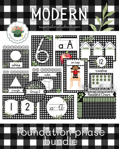 Modern Theme / Foundation Phase Bundle [Choose Language]