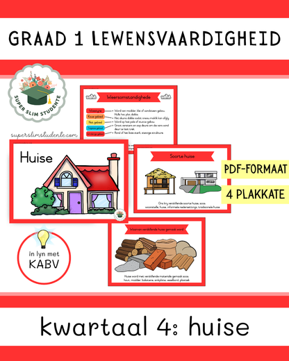 Grade 1 Term 4: Houses [Choose Language]