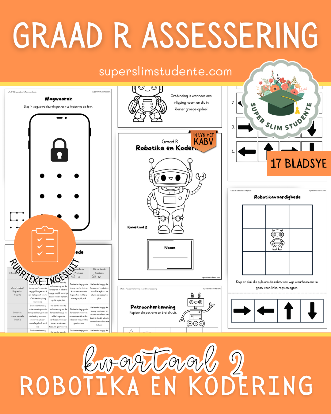 Term 2: Grade R Robotics & Coding Assessment [Choose Language]