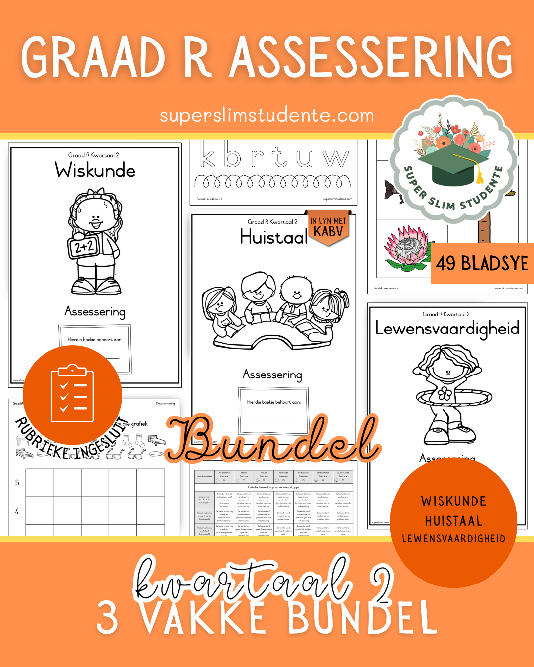 Term 2: Grade R Assessments Bundle [Choose Language]