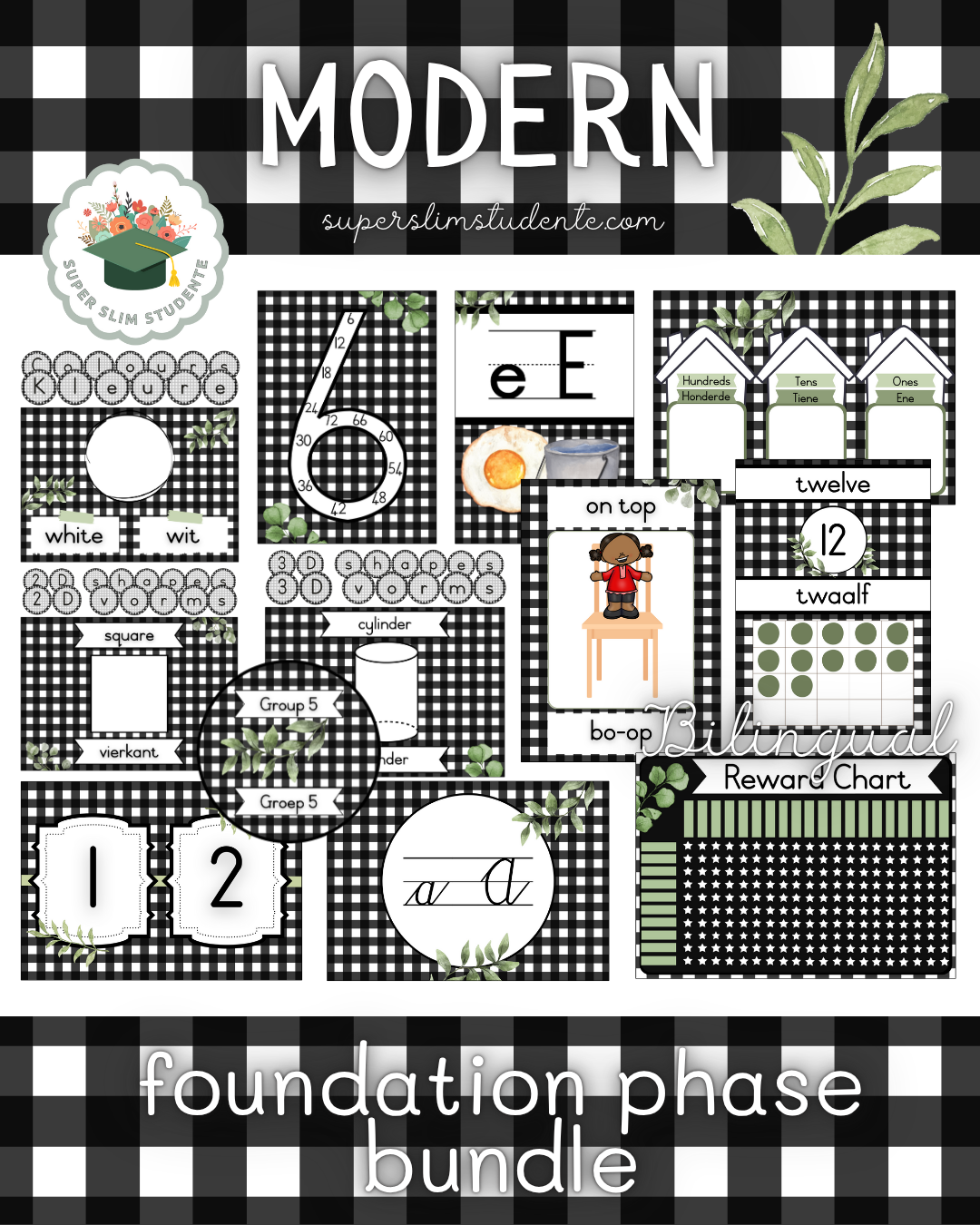 Modern Theme / Foundation Phase Bundle [Choose Language]